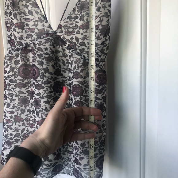 Nordstrom Chelsea28 Floral Tie Tank Blouse - Picture 6 of 8